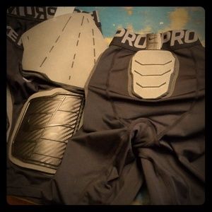 Youth large Nike pro padded spandex shorts
